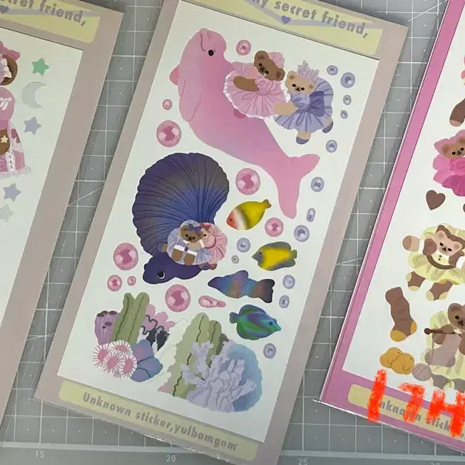 [BUNJANG] Yulbamgom Classic Seal Sticker / 율밤곰) 고전 씰 스티커 양도