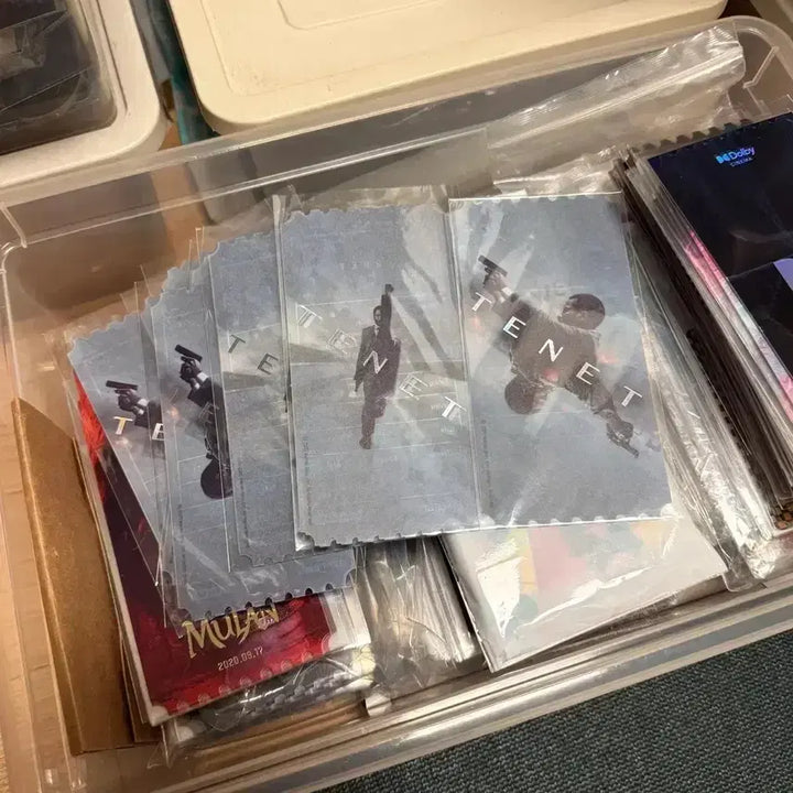 [BUNJANG] Tenet Original Ticket Set (2 Types) with Wonder Woman &amp; Mulan Tickets - Christopher Nolan Disney Movie Goods / 테넷 오리지널티켓 2종일괄 원더우먼 뮬란 오티 크리스토퍼놀란디즈니영화굿즈