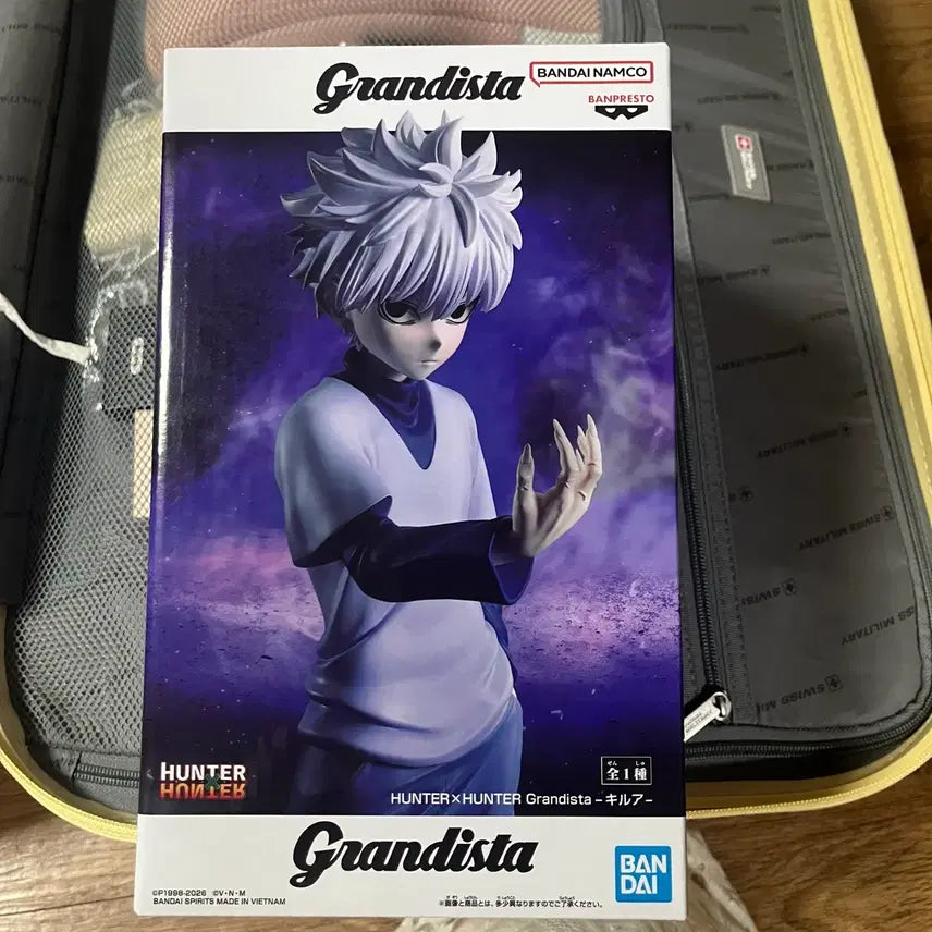 [BUNJANG] Hunter x Hunter Killua Grandista Figure (Sealed) / [미개봉,새상품] 헌터헌터 키르아 피규어 그란디스타