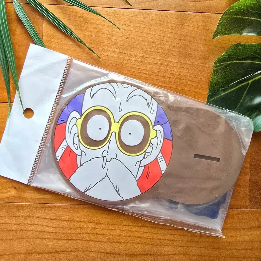 [BUNJANG] Dragon Ball Master Roshi x Goku Rubber Coaster/Stand / 드래곤볼 무천도사 x 손오공 러버 코스트