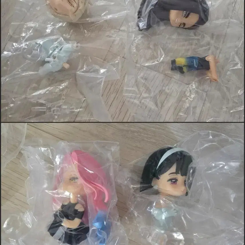 [BUNJANG] Alien Stage Nendoroid Figure Bundle Set (Miji, Sua, Luka, Hyuna) / 에이스테, 에일리언스테이지 넨도 피규어 미지수아 루카현아 일괄 팝니다.