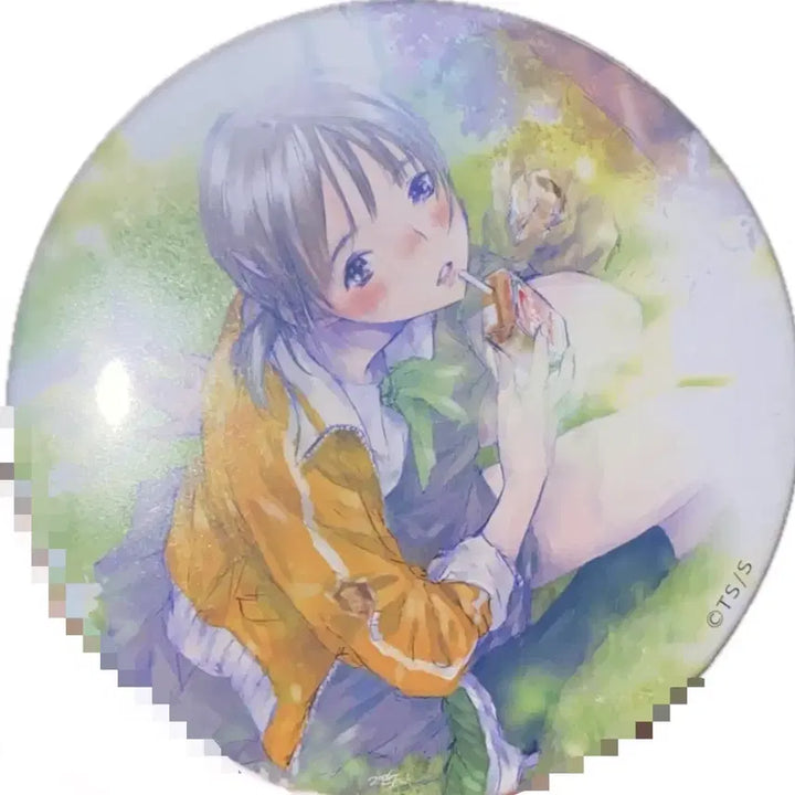 [BUNJANG] Saikano Chise Gaiden Illustration Can Badge / 최종병기그녀 치세 일러스트 캔뱃지 고전 미소녀 굿즈