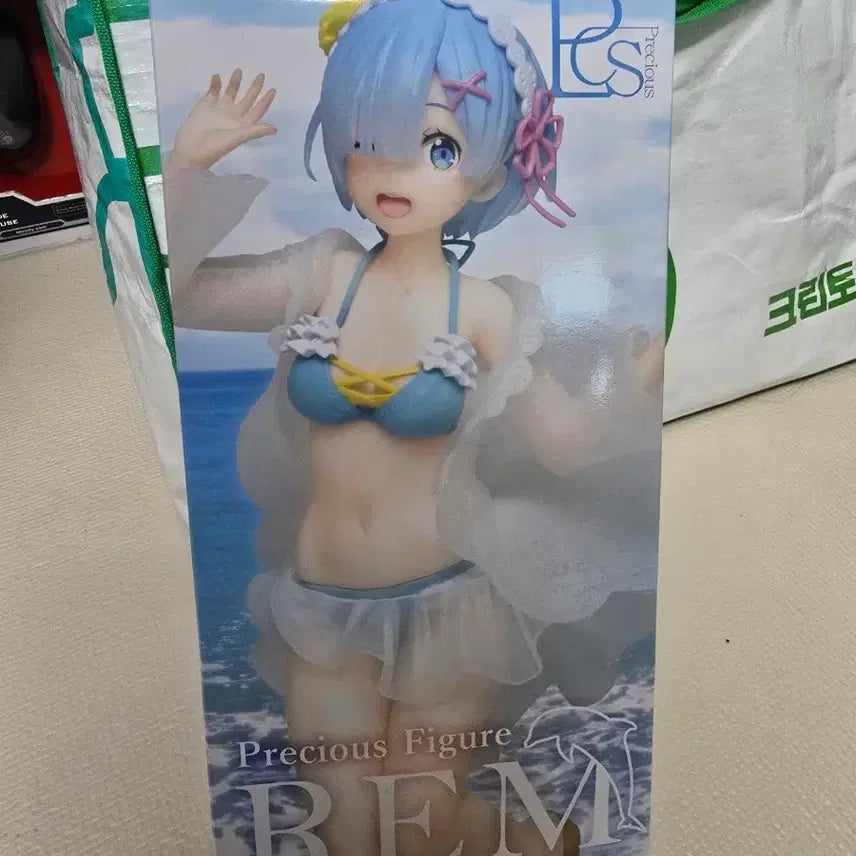 [BUNJANG] Re:Zero Rem Precious Swimsuit Bikini Figure / 리제로 렘 프레셔스 precious 수영복 비키니 피규어