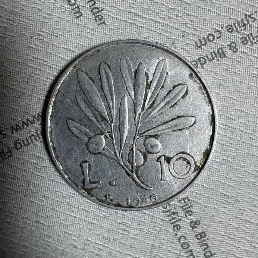 [BUNJANG] 1949 Italy 10 Lire Coin / 이탈리아 1949 10리라 동전