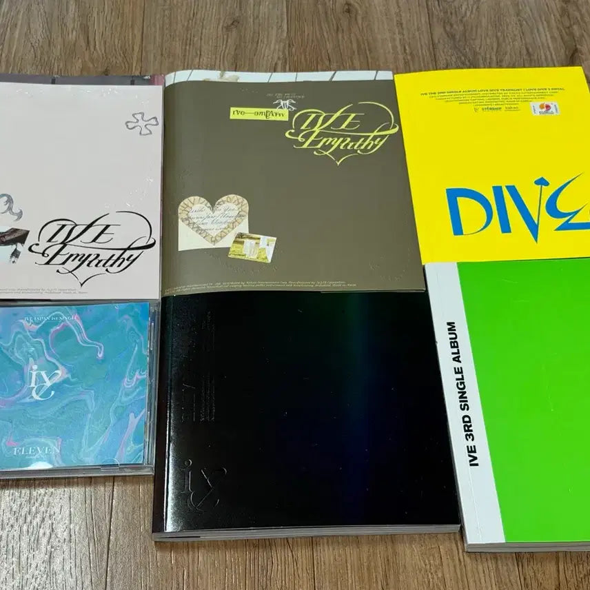 [BUNJANG] IVE Album Bundle Set (Excludes Photocards) / 아이브앨범 일괄(포카x)
