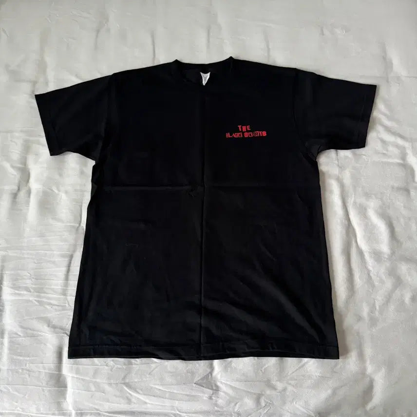 [BUNJANG] The Black Skirts Tint Trouble Print T-Shirt Black L / 검정치마 MD 굿즈 / 틴트러블 프린트 티셔츠 블랙 / L