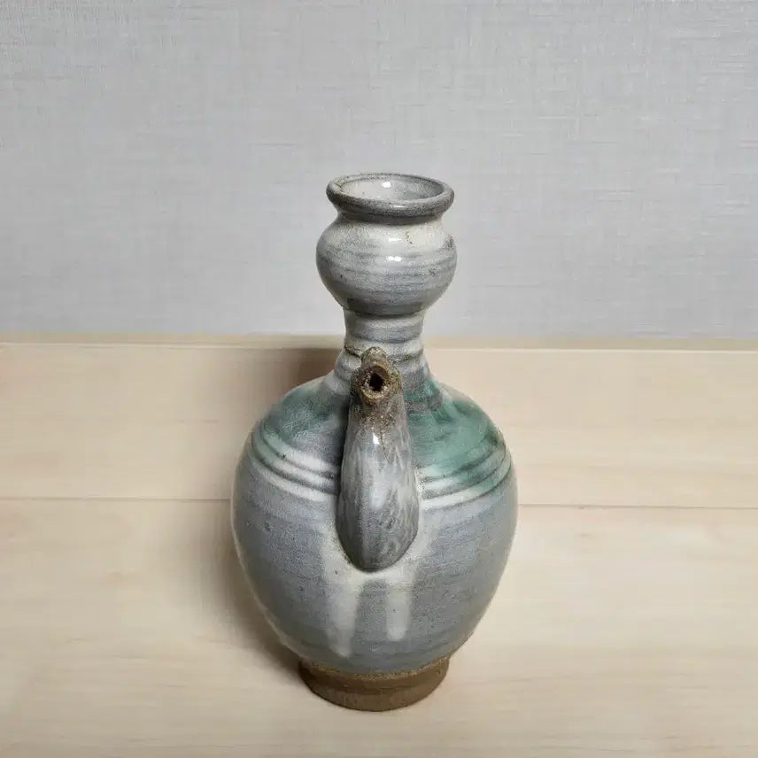 [BUNJANG] Vintage Celadon Porcelain Rooster Vase / 빈티지 청자 닭 장식 주병