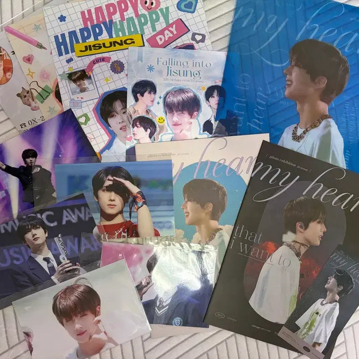 [BUNJANG] NCT DREAM Jisung Mirage V-Event Cafe Unofficial Goods Bundle Set / 엔시티드림 지성 미라지님 영상회 생카 비공굿 일괄 양도