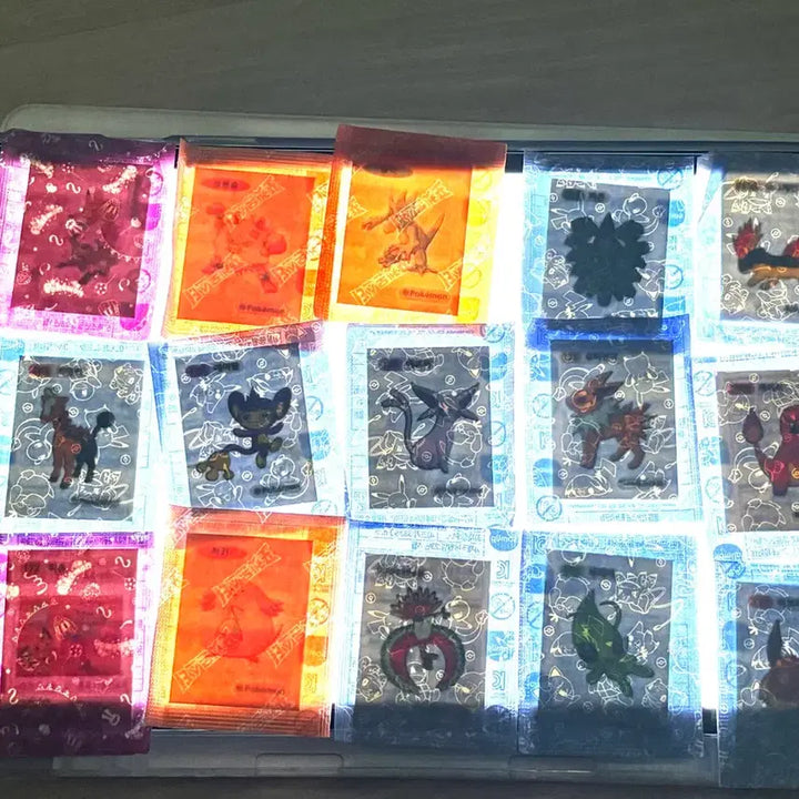 [BUNJANG] Pokemon 30th Anniversary Special Halloween Event Sealed Stickers - Japan Mega Mewtwo / 포켓몬 띠부씰 스페셜 할로윈 이벤트 미개봉 30주년 일본 진화 메가 뮤츠