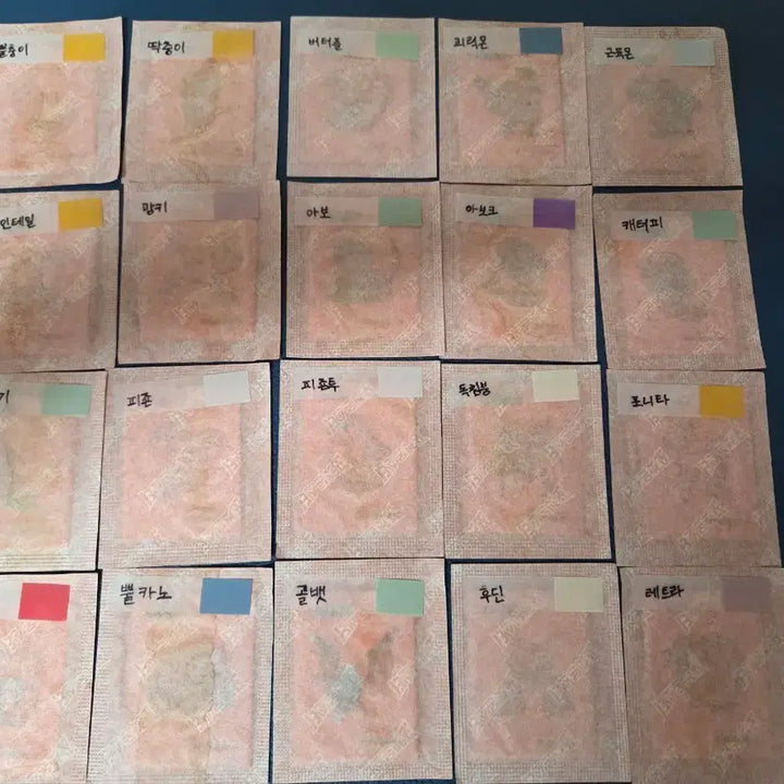 [BUNJANG] Pokemon Artwork Seal Sticker Set / 포켓몬 아트워크씰 판매
