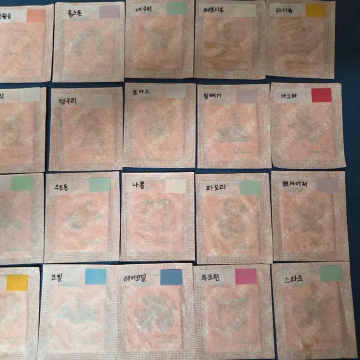 [BUNJANG] Pokemon Artwork Seal Sticker Set / 포켓몬 아트워크씰 판매