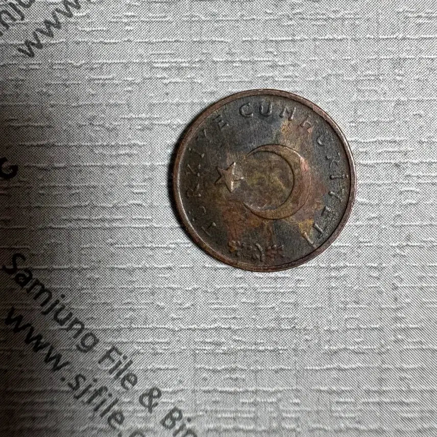 [BUNJANG] 1971 Turkey 1 Kuruş Coin / 1쿠루스 1971 터키 주화