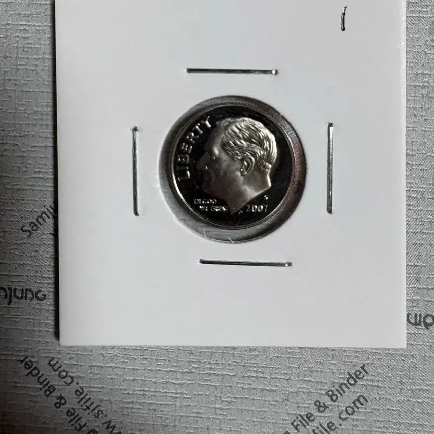 [BUNJANG] USA 2007 10 Cents Coin / 미국 푸르프 10센트 동전 