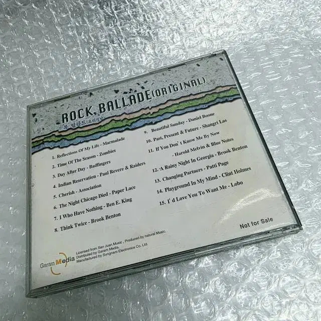 [BUNJANG] Rock Ballade (Original) CD / ROCK BALLADE (ORIGINAL)