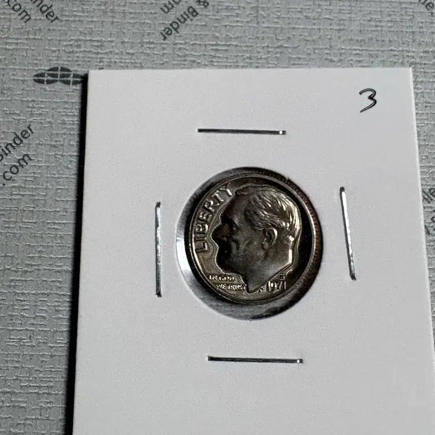 [BUNJANG] United States 10 Cent Coin (1971) / 미국 푸르프 10센트 동전 