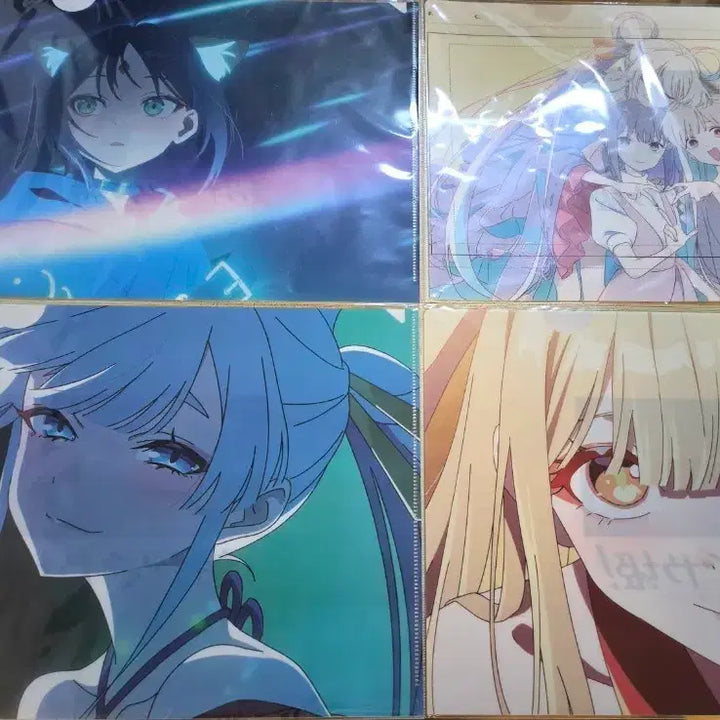 [BUNJANG] Kaguya-sama: Love Is War Unsealed 4-Type Clear File Bundle Set / 미개봉) 초카구야 공주 클리어파일 4종 일괄 판매