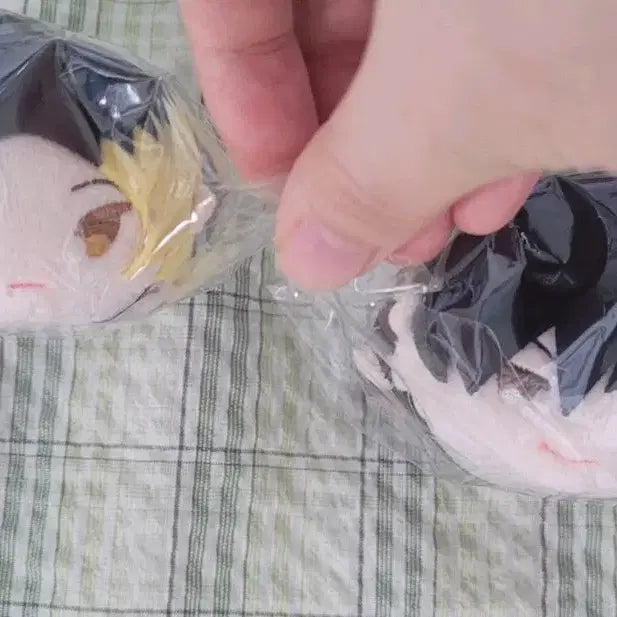 [BUNJANG] Haikyuu!! Yukata Mochi-mascot Kenma Kozume &amp; Kuroo Tetsuro Plush Set / 하이큐 유카타 모찌마스 켄마 쿠로오