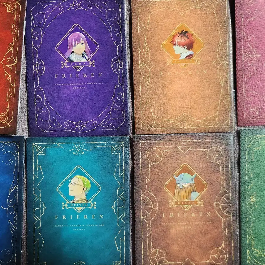 [BUNJANG] Sousou no Frieren Set of 8 Exclusive Memo Notebooks / 장송의 프리렌 구매특전 노트 전 8종