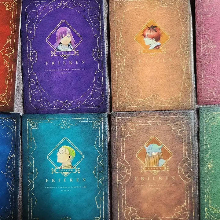 [BUNJANG] Sousou no Frieren Set of 8 Exclusive Memo Notebooks / 장송의 프리렌 구매특전 노트 전 8종