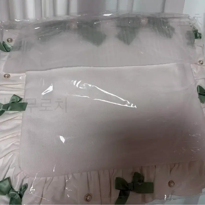 [BUNJANG] Zakamart A4 Frill Ita Bag Kussmi Mint White Edition / 미개봉 새제품 자카마트 a4 이타백 쿠스미민트  화이트에디션 프릴이타백