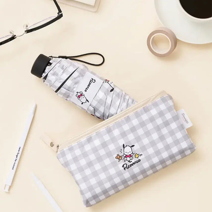 [BUNJANG] Sanrio Pochacco Sun Umbrella Pouch / 예스24 산리오 포차코 암막 우양산 파우치 우산 포챠코 yes24 굿즈