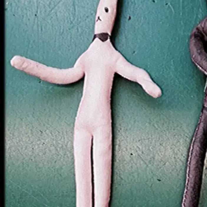 [BUNJANG] Good Friend 10cm Plush Doll (Brown Bone Body) / 괴담출근 브라운 뼈든몸 착한친구 솜인형 솜깅 인형 괴출 10cm
