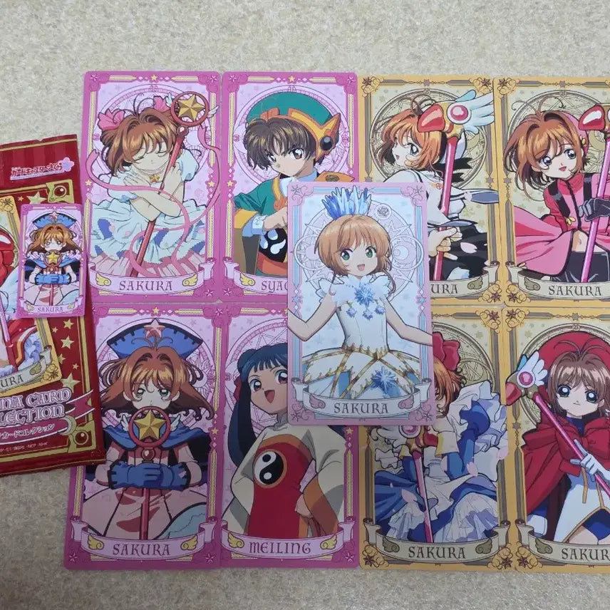 [BUNJANG] Cardcaptor Sakura Arcana Card Set (Bundle Set) / 카드 캡터 체리 아르카나 카드 (일괄)
