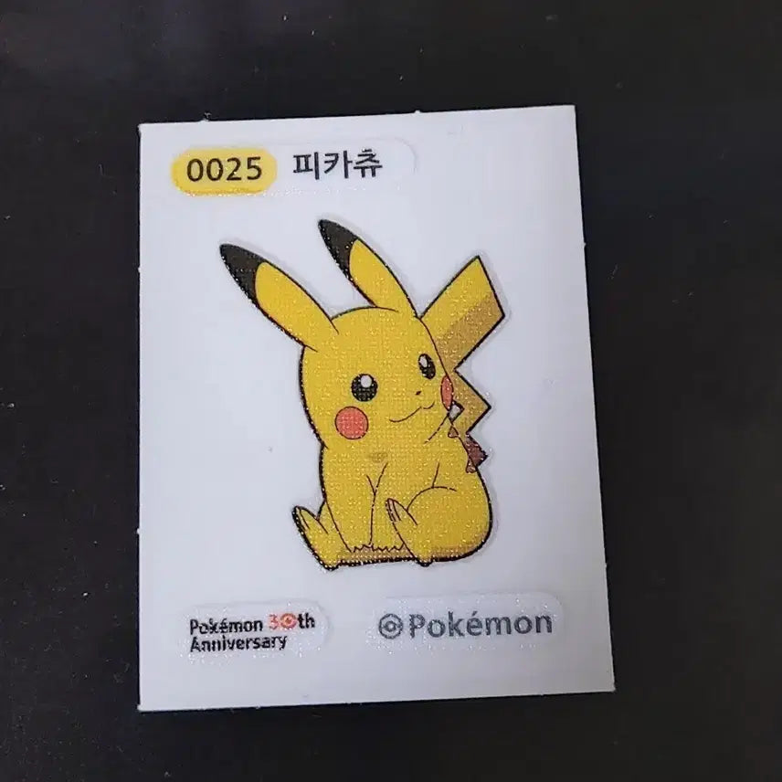 [BUNJANG] Pokemon Pikachu 30th Anniversary Badge 