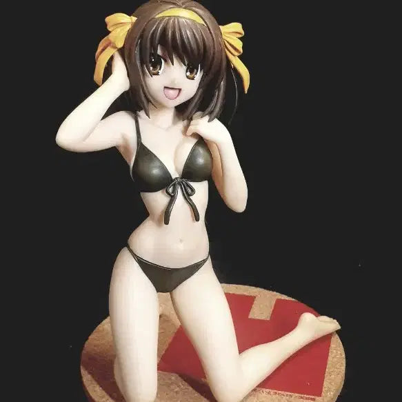 [BUNJANG] Suzumiya Haruhi Swimsuit Figure (Opened, Authentic) / 레어,스즈미야 하루히,피규어,수영복,개봉 ,정품
