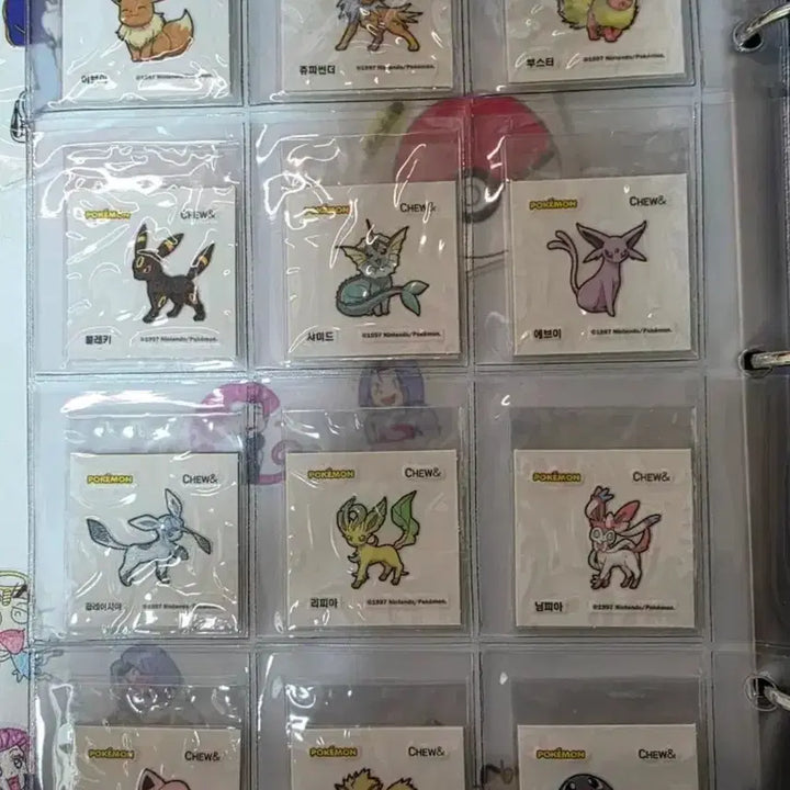 [BUNJANG] Pokemon Chu &amp; Bread Seal Collection (40 Types, All Types) / 단종)포켓몬 츄앤 띠부씰 40종 전종  고구마츄