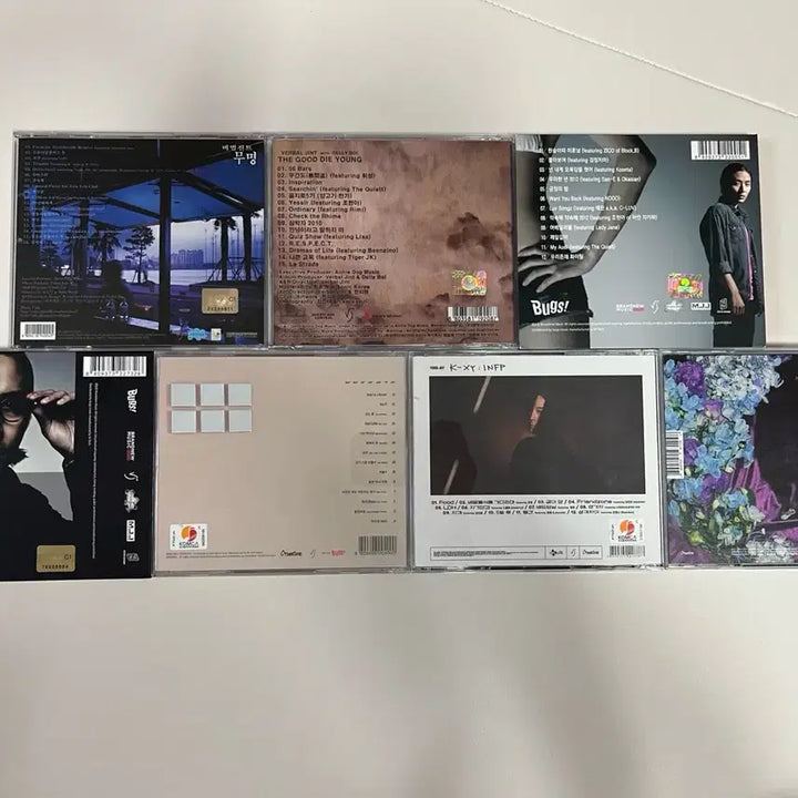 [BUNJANG] Verbal Jint Album Bundle Set / 국힙 버벌진트 6장 일괄 상태 좋음
