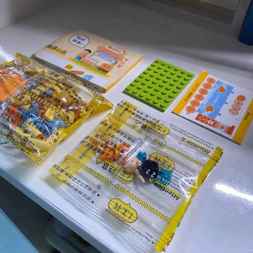 [BUNJANG] Chibi Maruko-chan Bakery Lego Blocks (Sister) / [단순개봉] 마루코는 아홉살 붕어빵가게 레고 블럭 (언니)