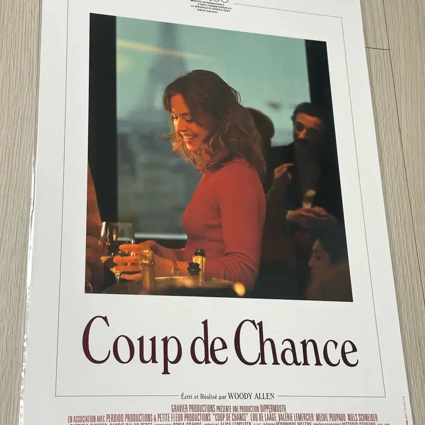 [BUNJANG] Artgraphy Lucky Day in Paris Movie Poster Set (A3) / [아트그라피]영화 럭키 데이 인 파리 아트그라피 포스터(A3)2종일괄
