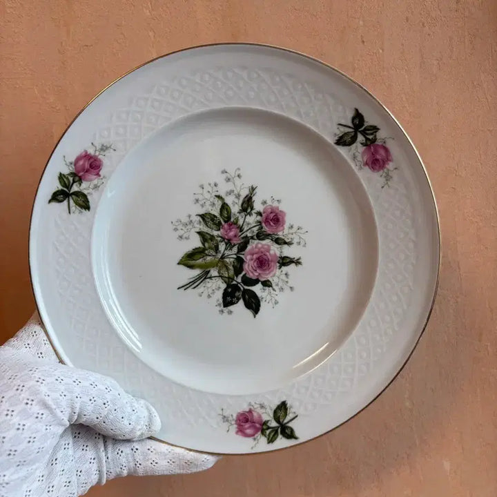 [BUNJANG] 1950s German Vintage Seltmann Weiden Salad Plate / 1950년대 독일 빈티지 젤트만 바이덴 샐러드 접시