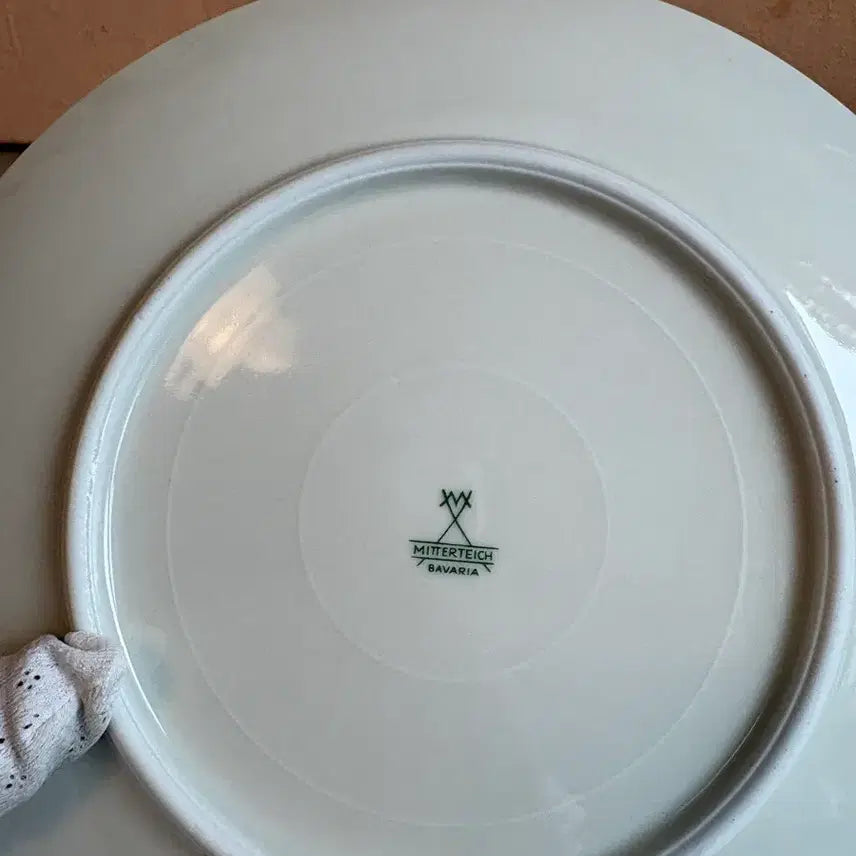 [BUNJANG] 1920s German Vintage Meissen Bavaria Salad Plate / 1920년대 독일 빈티지 미터타이히 바바리아 샐러드 접시