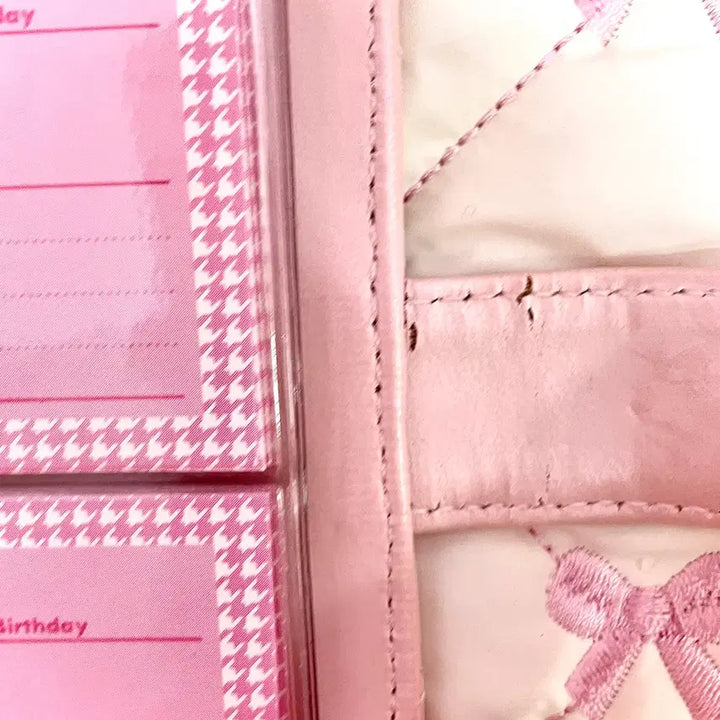 [BUNJANG] 1997 Hello Kitty Retro Quilting Card Holder / Binder / 고전키티 레트로 퀼팅 명함 다이어리 포카바인더