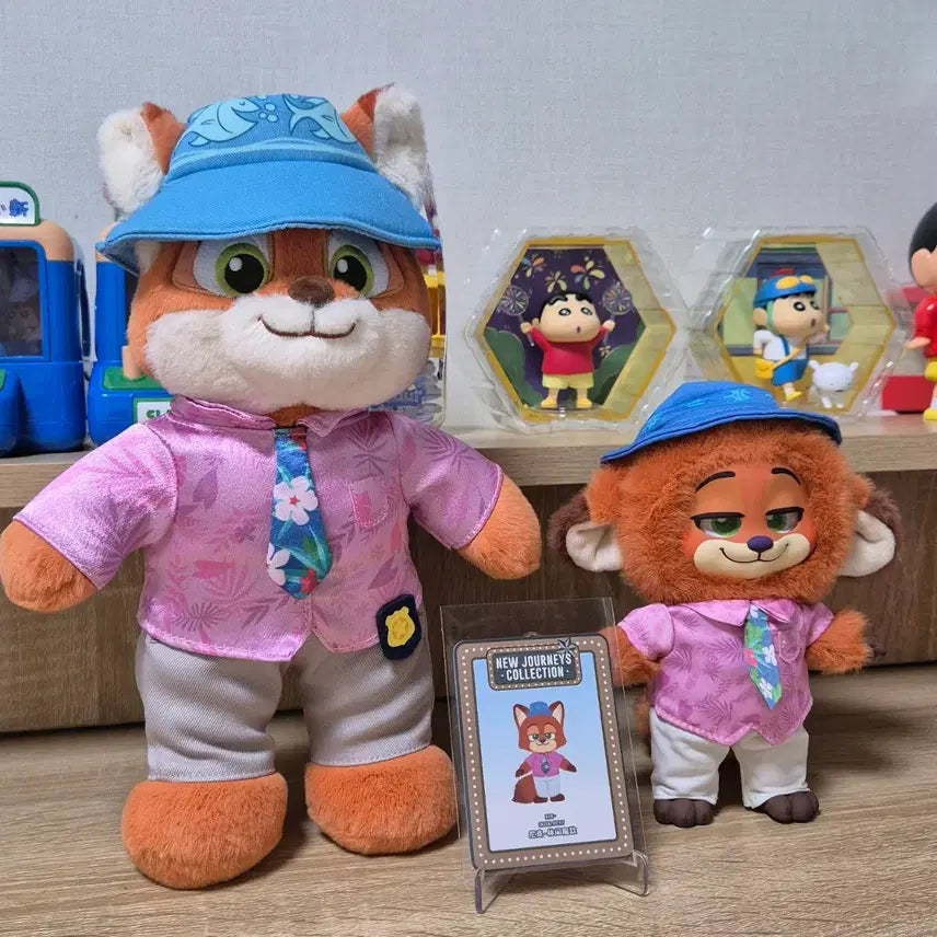 [BUNJANG] Zootopia Nick Wilde Plush Keychain Casual Outfit Set / 주토피아2 닉 인형 키링 TOPTOY 케쥬얼 아웃핏 세트