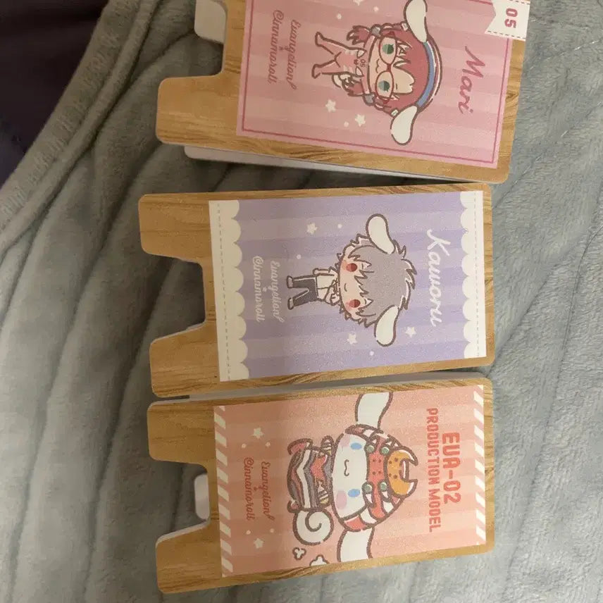 [BUNJANG] Evangelion x Sanrio Collaboration Clothespin Stand / 에반게리온 산리오 콜라보 집게 스텐드