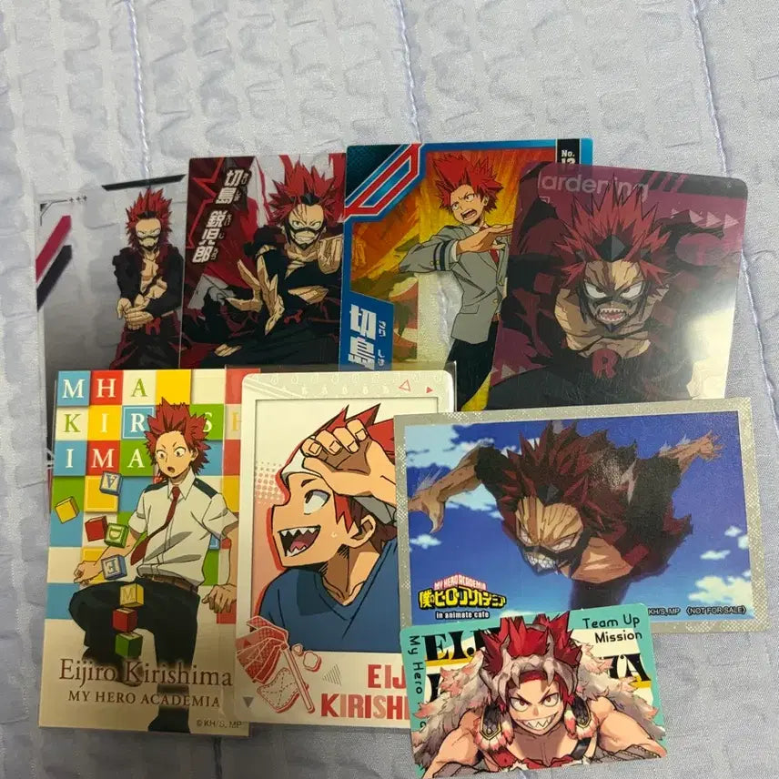 [BUNJANG] My Hero Academia Kirishima Eijiro Card Bundle Set / 나의 히어로 아카데미아 키리시마 에이지로 카드 일괄