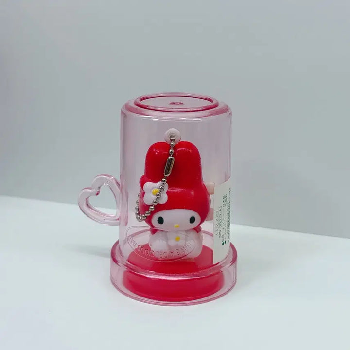 [BUNJANG] My Melody Vintage Red Spoon Keychain / 레어 고전 빨간 마이멜로디 숟가락 키링 고전빨마 빨간마멜