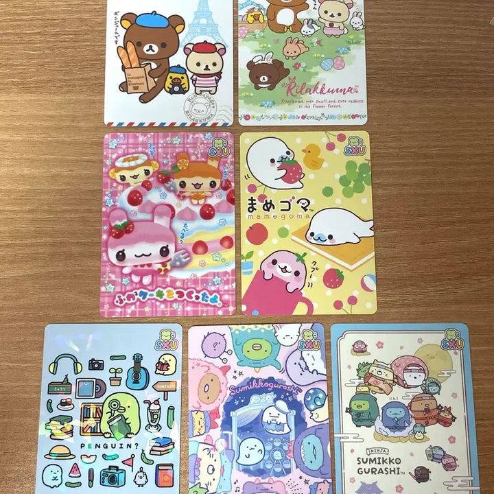 [BUNJANG] San-X Rilakkuma Artsmet Collection Cards Bundle Set (22 pcs) / 산엑스 유니버스 아츠메테 랜덤카드 콜렉션 22장 일괄