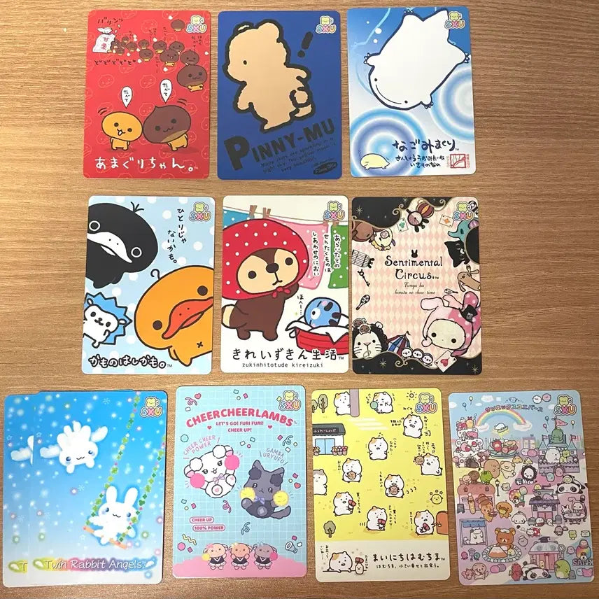 [BUNJANG] San-X Rilakkuma Artsmet Collection Cards Bundle Set (22 pcs) / 산엑스 유니버스 아츠메테 카드 콜렉션 22장 일괄