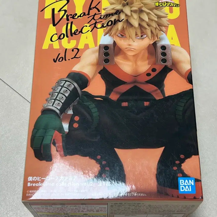 [BUNJANG] Banpresto My Hero Academia Break Time Bakugo Figure / 반프레스토 히로아카데미아 브레이크타임 바쿠고 피규어