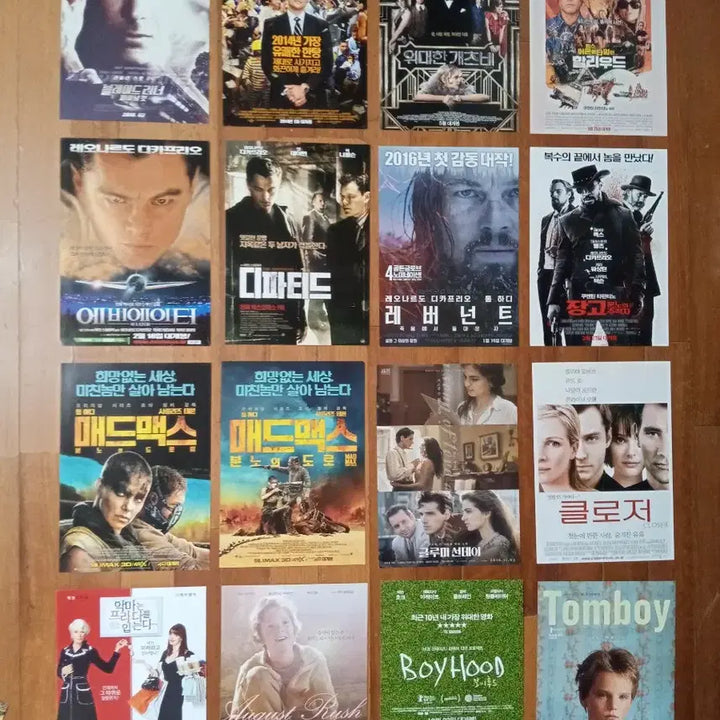 [BUNJANG] Movie Leaflet Poster Collection / 영화팜플렛 외국3000원 1편 상품사진중 3장골라서 9천원 포스터 전단지