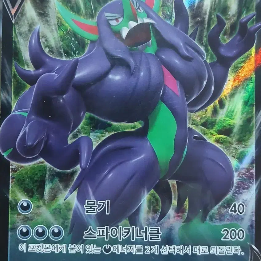 [BUNJANG] OlongteolV Pokémon Card / 오롱털V 포켓몬 카드