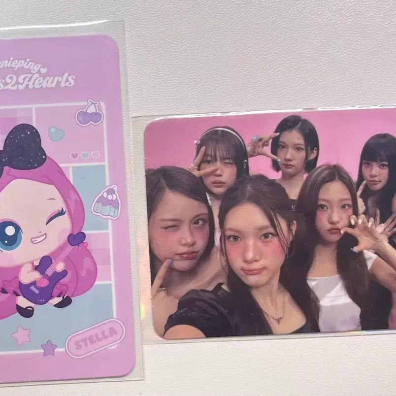 [BUNJANG] Hartuhah Group Photocard &amp; Stella PING Tinyping Photocard Bundle Set / 결제순) 하투하 단체포카+스텔라핑 티니핑 포카 일괄 판매