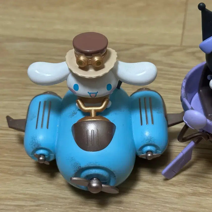 [BUNJANG] Sanrio Characters Airplane Figure 3종 Set / 일괄,오늘만 1만원,당일배송) 산리오 캐릭터 비행기 피규어 3종 세트