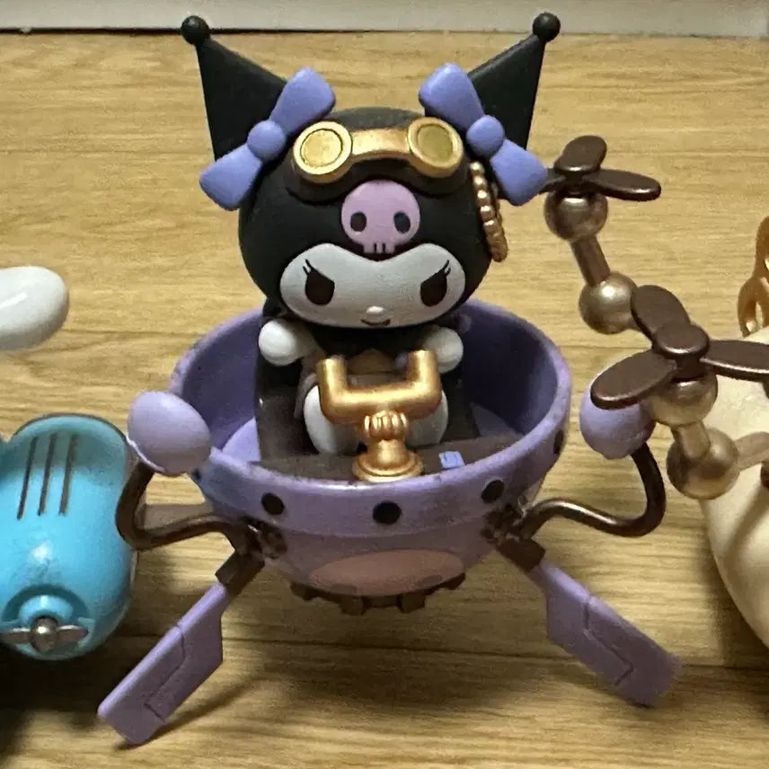 [BUNJANG] Sanrio Characters Airplane Figure 3종 Set / 일괄,오늘만 1만원,당일배송) 산리오 캐릭터 비행기 피규어 3종 세트
