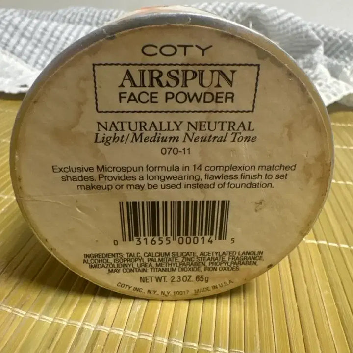[BUNJANG] 1950s Coty Airspun Powder Case / 1950년대 코티 에어스펀 파우더 케이스