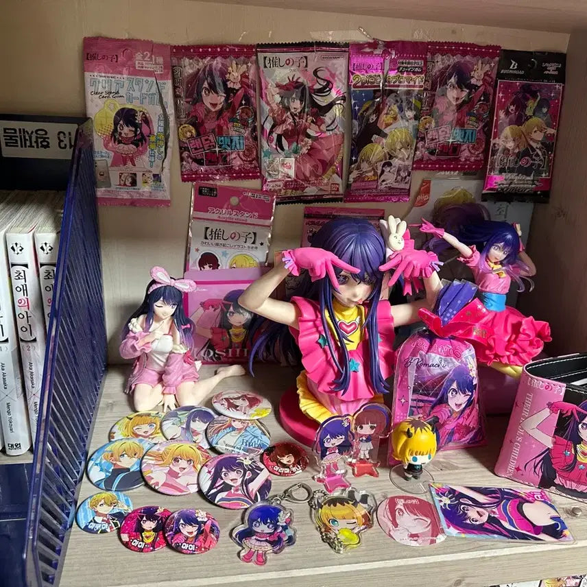 [BUNJANG] Oshi no Ko Hoshino Ai Figure and Merchandise Bundle Set / 최애의 아이 피규어 굿즈 일괄판매
